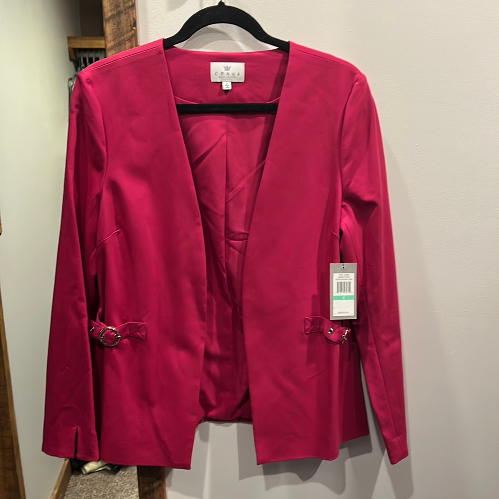 Fuchsia Blazer Size 8 Brand New With Tags 109